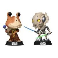 Star Wars: Clone Wars - Jar Jar Binks Vs General Grievous Pop! Vinyl 2-Pack