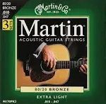 Martin 80/20 Bronze Acoustic Guitar Strings