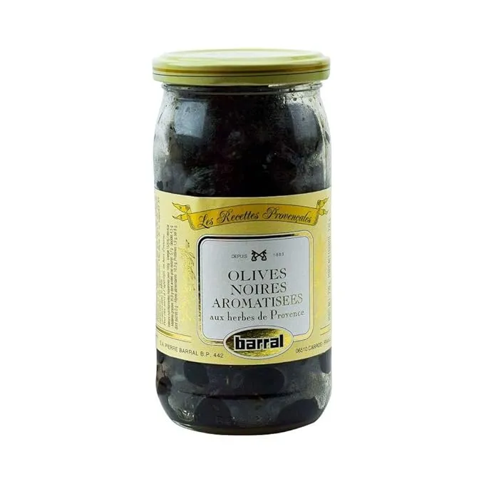 Black Olives with Provence Herbs Barral