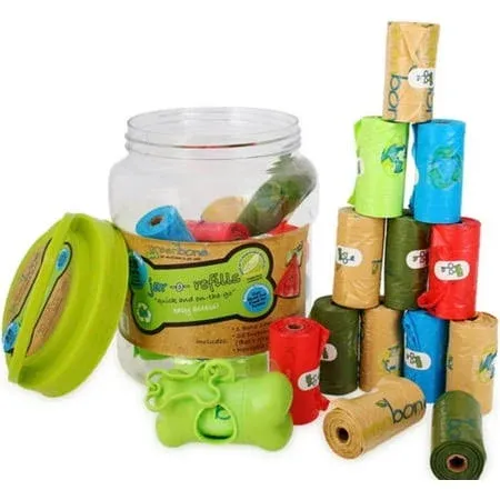 Greenbone™ Pet Waste Bag Refills, Dispenser &amp; Toy Kit With 336 Bags