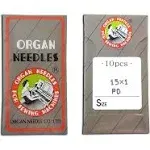 20 Organ 15x1 HAX1 Titanium Flat Shank Home Sewing Machine Needles ~ Multiple Sizes! (75/11)