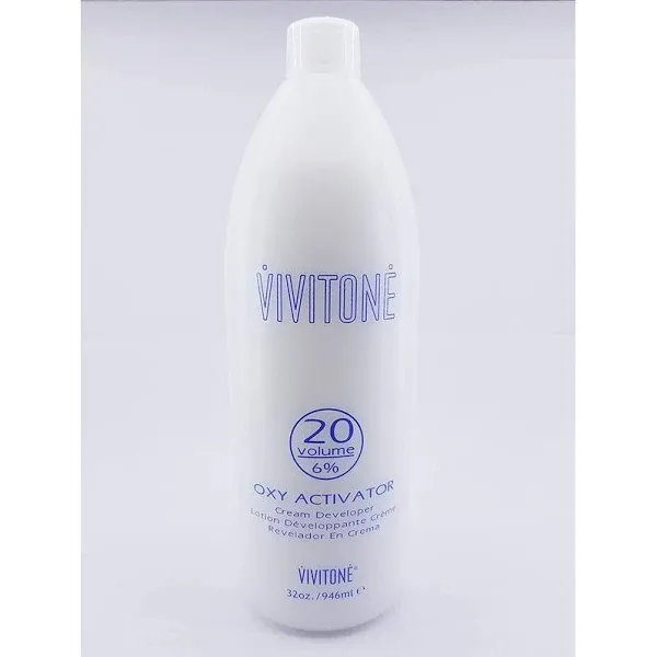 Vivitone Oxy Activator 20 Cream Developer Lotion Pro Size 32 oz/ 946 ml *No Box*