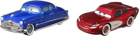 Disney and Pixar Cars 3, Doc Hudson & Cruisin' Lightning Mcqueen 2-Pack, 1:55