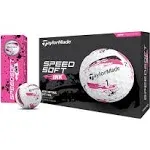 TaylorMade 2024 SpeedSoft Ink Golf Balls - Blue/Dozen(12) - NEW