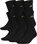 adidas Men's Cushioned Crew Socks (6-Pack)