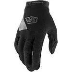 100% Ridecamp Gloves (Medium, Black)