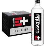 Essentia Bottled Water, Ionized Alkaline Water; 99.9% Pure, Infused with Electrolytes, 9.5 pH or Higher with a Clean, Smooth Taste, 23.67 Fl Oz (Pack of 24)