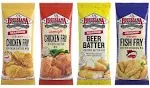 Louisiana Fish Fry, Breading Variety Gift Pack (Pack of 4) - Seasoned Fish Fry, Beer Batter Mix, Crispy Chicken Batter Mix, Homestyle Chicken Fry