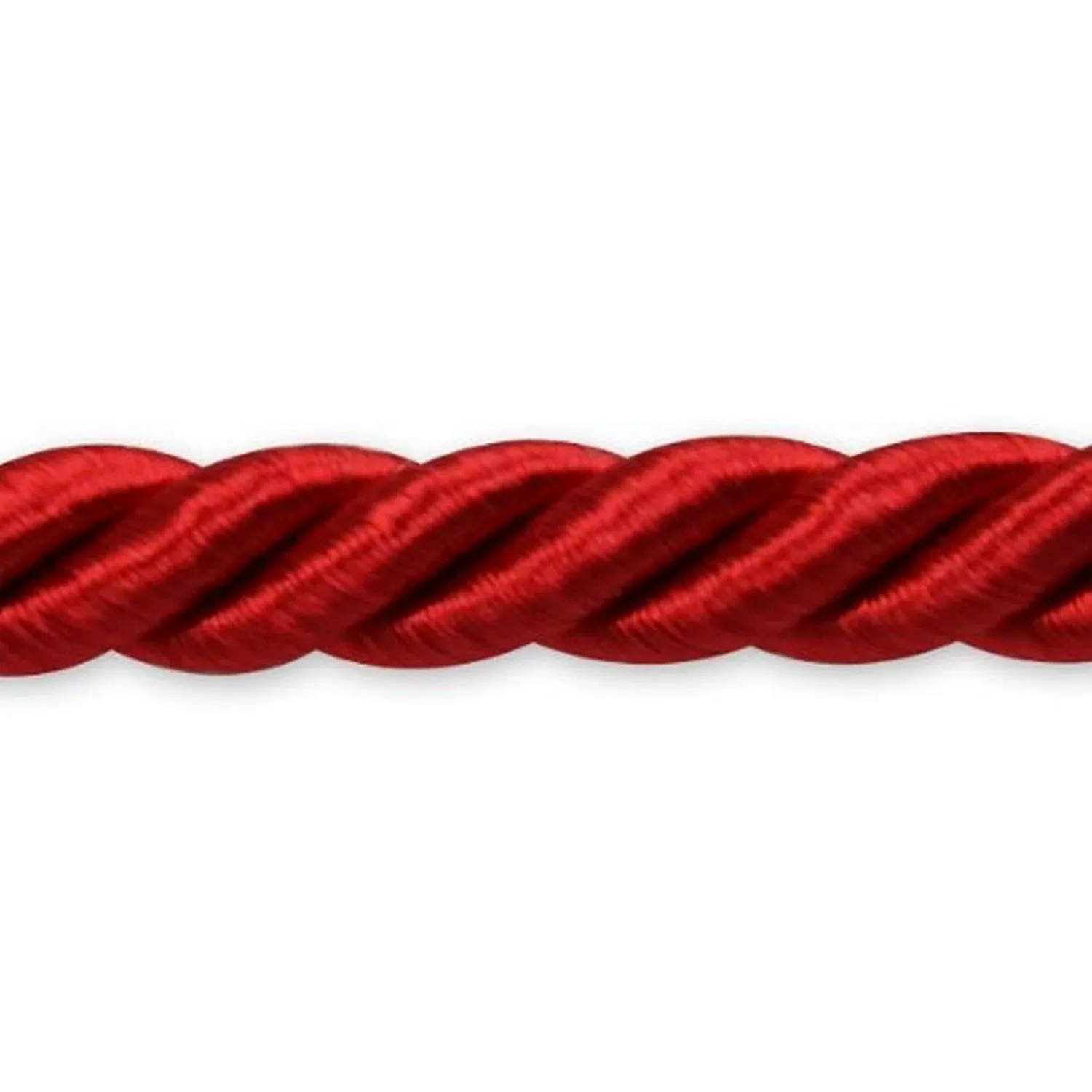 Expo International 20-Yard Rebekah Twisted Cord Trim, 1/4-Inch, Red