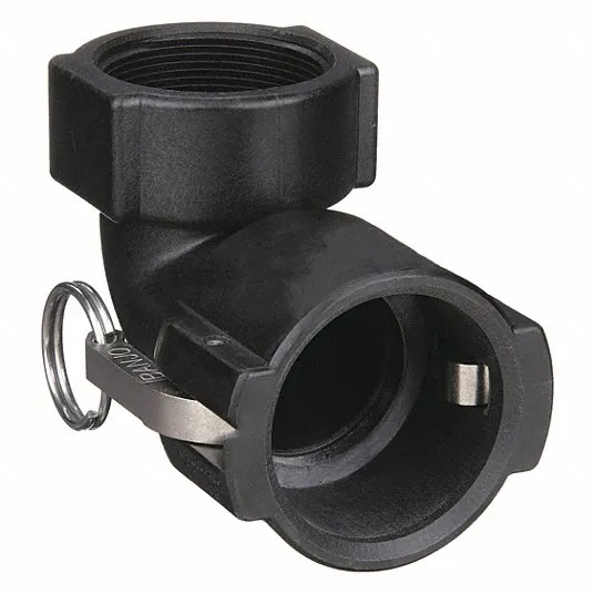 Cam and Groove Coupling: 2 in Coupling Size, 2 in Hose Fitting Size, 2 in -11-1/2 Thread Size, EPDM