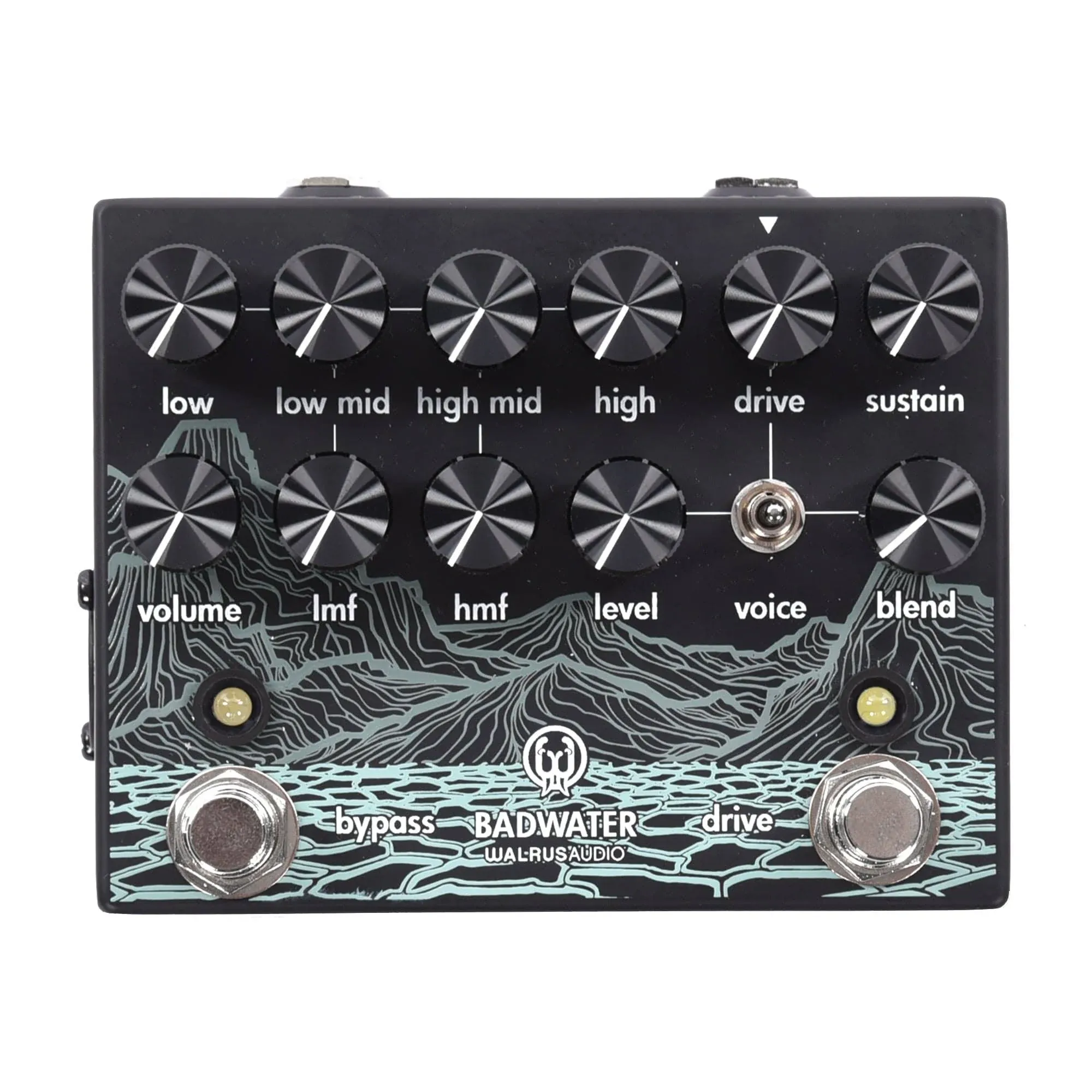 Walrus Audio Badwater Bass Pre-Amp D.I. Pedal