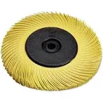 Scotch-Brite 7100138347 Radial Bristle Brush 6 Inch Diameter 50 Grit Coarse Grade Ceramic