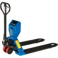 Global Industrial 241414 Low-Profile Pallet Jack Scale Truck, 27"W x 48"L Forks, 5000 lb. Capacity