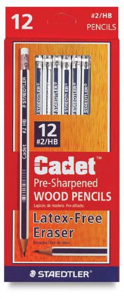 Pencil,No. 2, Presharpened, Latex-free Eraser, Hexagonal, 72 pcs