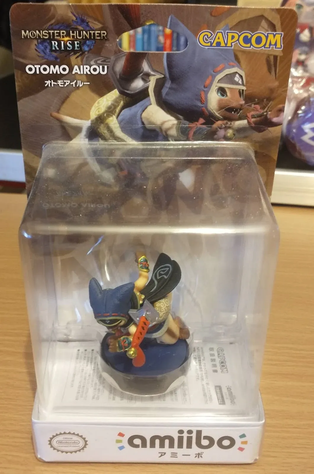 Amiibo Palico Otomo Airou Monster Hunter Rise CAPCOM Nintendo Switch NEW