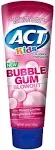 ACT Kids Anticavity Fluoride Toothpaste 4.6 oz. Bubble Gum Blowout