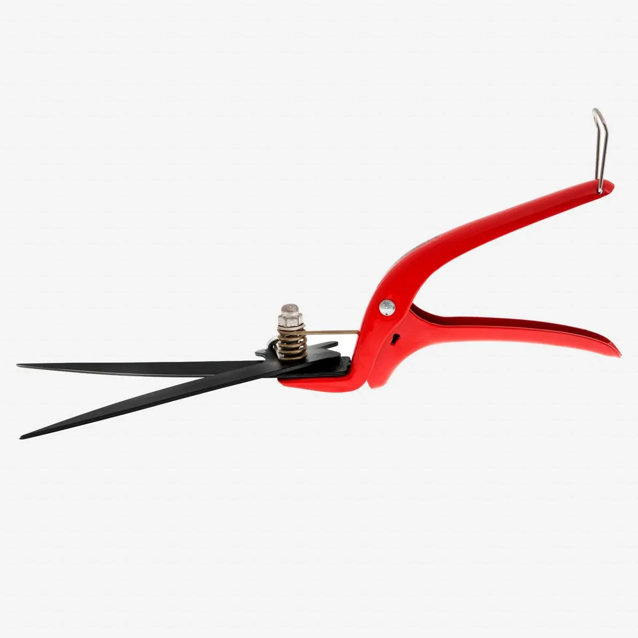 BERGER 2200 Lawn Edge Scissors, Grass Non-Stick Coated Blades Hand Shears, 30x4.5x10.5 cm, Red