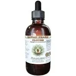 Hawaii Pharm Cloves Alcohol-Free Liquid Extract, Organic Cloves (Syzygium Aromaticum) Dried Flower Buds Glycerite 2 oz