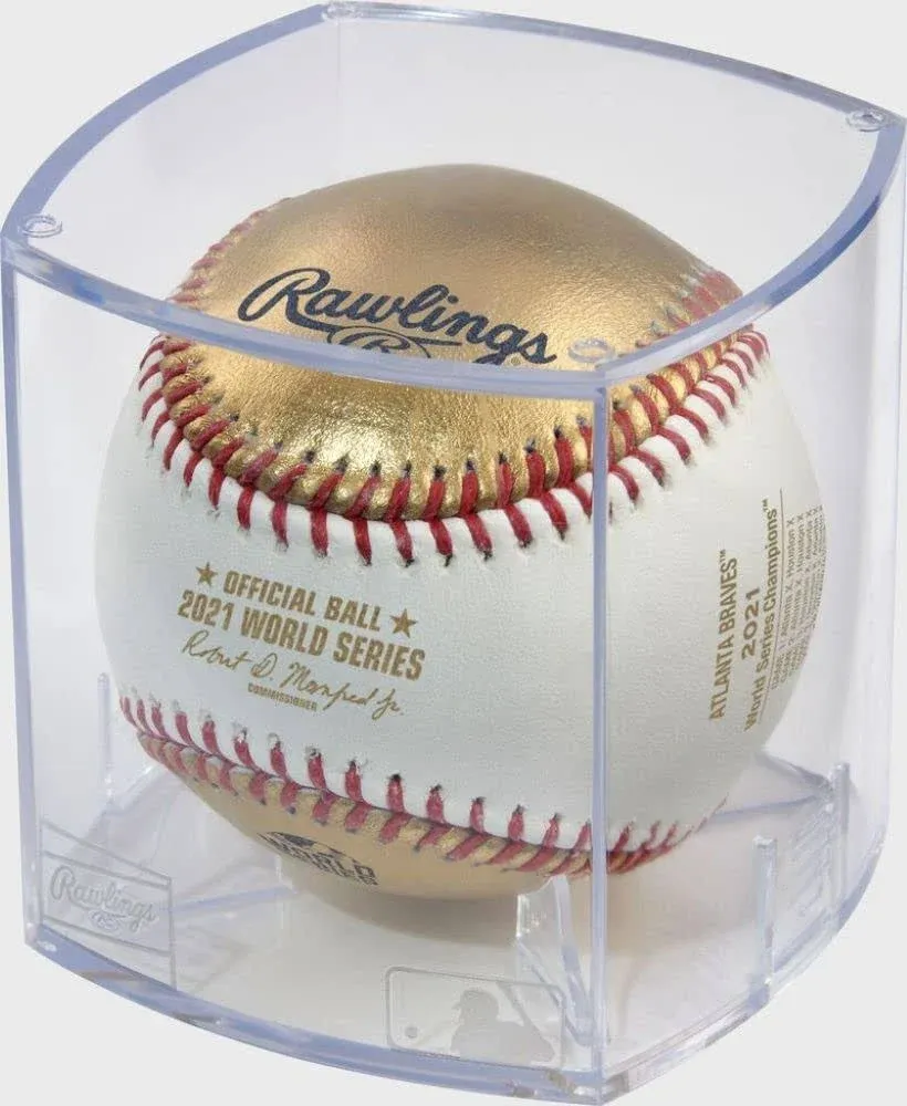 Rawlings | Official 2021 World Series Champions | Atlanta Braves | Commemorative Baseball