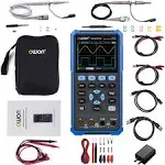 HDS2102S Oscilloscope 2+1CH Digital Handheld Oscilloscope Multiumeter 3 in 1 100MHz Bandwidth 3.5" LCD Multiumeter OSC+DMM+Waveform Signal Generator for Automobile Maintenance,Power Detection