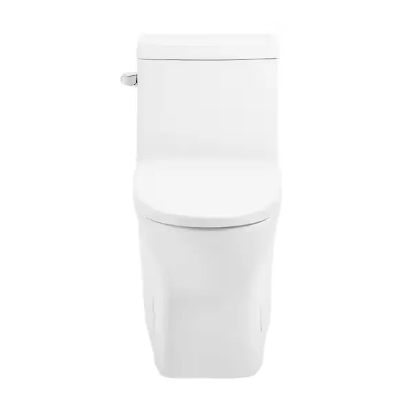 Swiss Madison SM-1T267 Sublime II One-Piece Round Toilet with Left Side Flush, 10" Rough-In 1.28 GPF