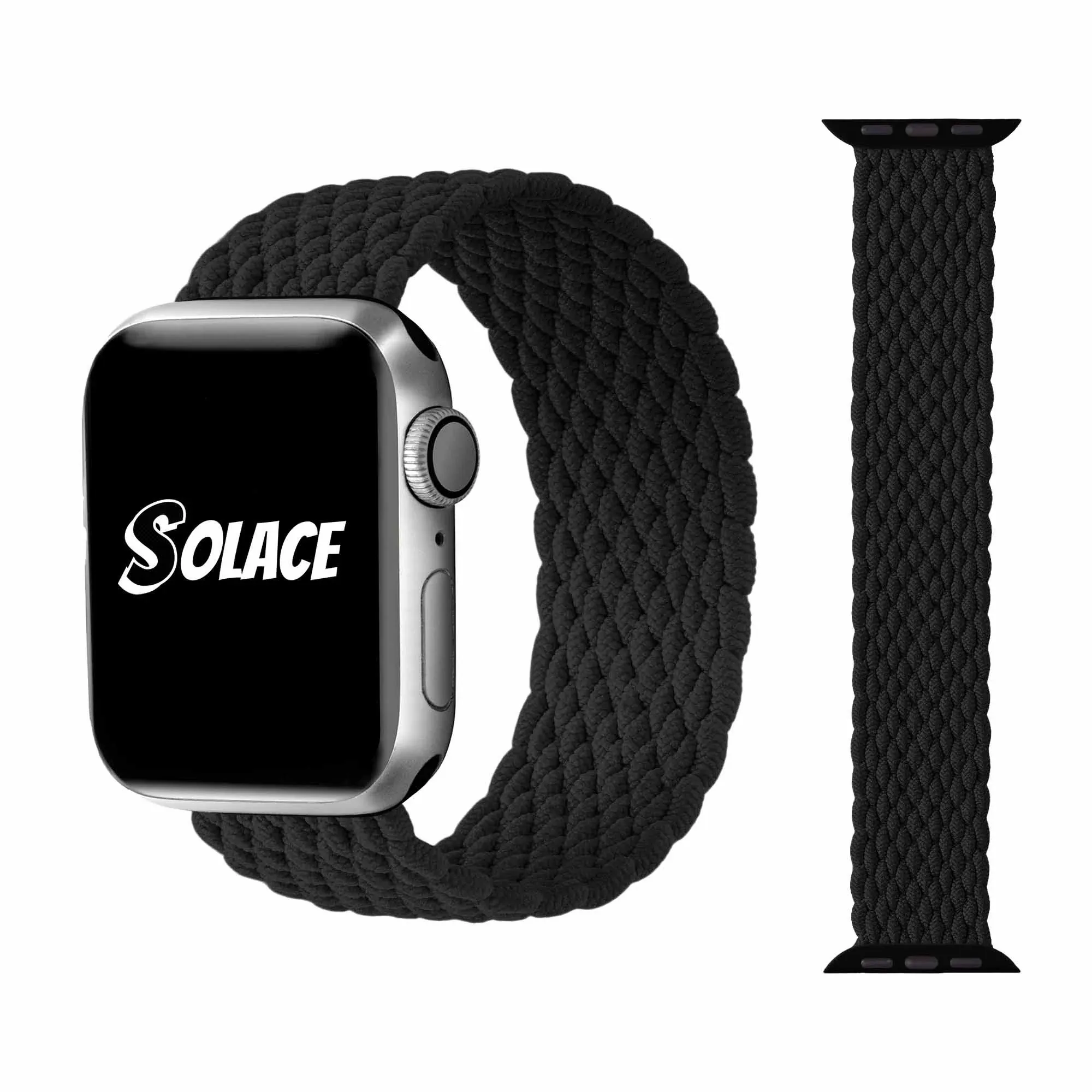 Solace Bands Imperium V2 Loop - Compatible with Apple Watch Bands Stretchable Sport Loop Band for Women and Men, iWatch Bands for 38mm 40mm 41mm 42mm 44mm 45mm Ultra, SE and Series 8 7 6 5 4 3 2 1