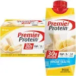 Premier Protein 30g. High Protein Shake, Bananas &amp; Cream (11 fl. oz., 15 pk.)