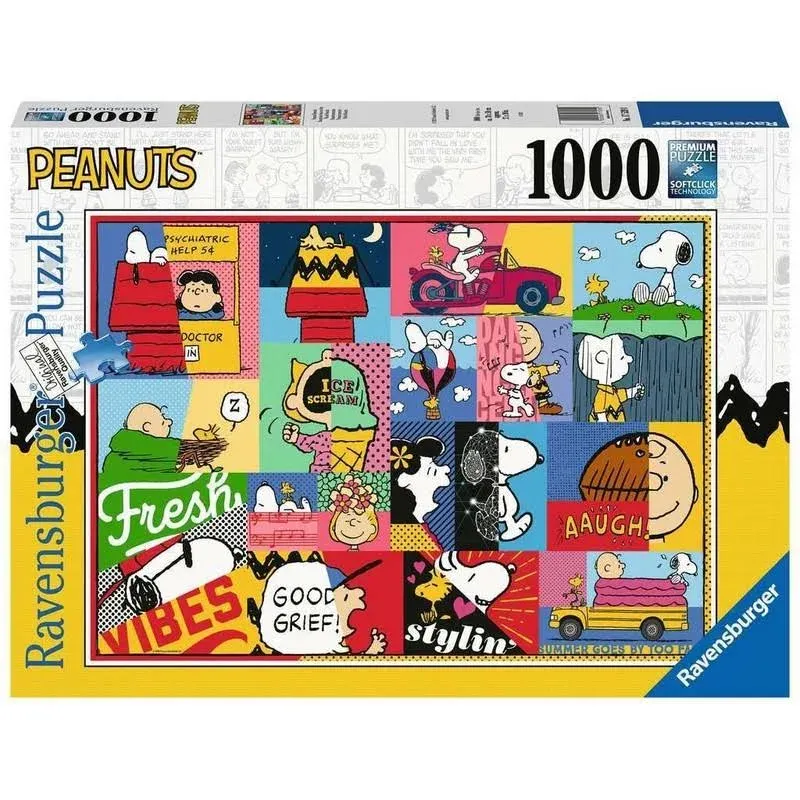 NEW &amp; SEALED Ravensburger 17539 Peanuts Moments 1000 Pc Snoopy Puzzle USA SELLER