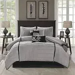 Madison Park - Dune 7 Piece Comforter Set - Beige - Cal King