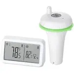 INKBIRD IBS-P02R Floating Pool Thermometer Set, Wireless Pool Thermometer with I