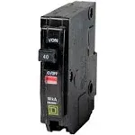 Square D - QO140CP QO 40 Amp Single-Pole Circuit Breaker