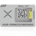 Ballet Real XRP Crypto Cold Storage Card