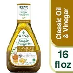 Kens Steak House Simply Vinaigrette, Olive Oil & Vinegar - 16 fl oz