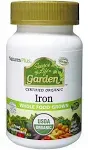 Source of Life Garden, Iron, 30 Vegan Capsules - Nature's Plus