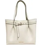 Michael Kors Outlet Emilia Large Pebbled Leather Tote Bag in Natural - One Size