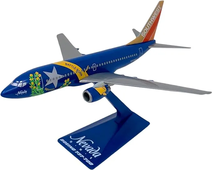 Flight Miniatures Boeing 737-700 Southwest Airlines Nevada One 1/200 Scale Model # ABO-73770H-400