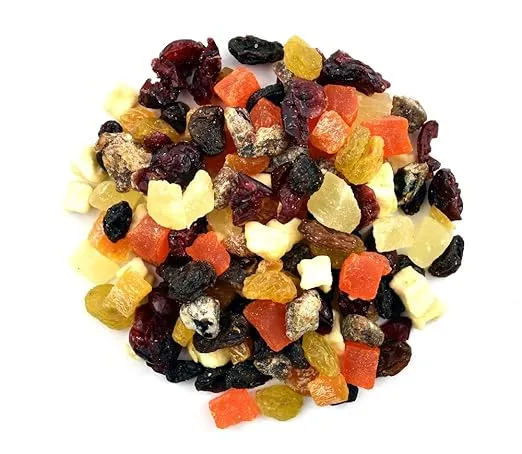 Anna and Sarah Mini Fruit Trail Mix, Dried Fruits Assortment, Healthy Snack in Resealable Bag, 3lbs (1 Pack)