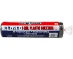 Berry Plastics Black Polyethylene Sheeting, 3-mil, 10 x 25-Ft.