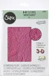 Sizzix 3D Impresslits Embossing Folder by Courtney Chilson - Azaleas