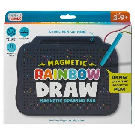 Chuckle & Roar Magnetic Rainbow Draw Magnetic Drawing Pad