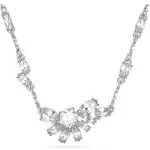 Swarovski Women Necklace Stainless Steel Gema Flower 5644683