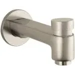 hansgrohe Tub Spout with Diverter Premium 3-inch Modern Tub Spout in chrome, 14414001