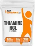 Bulksupplements.com Thiamine HCl Powder 100mg