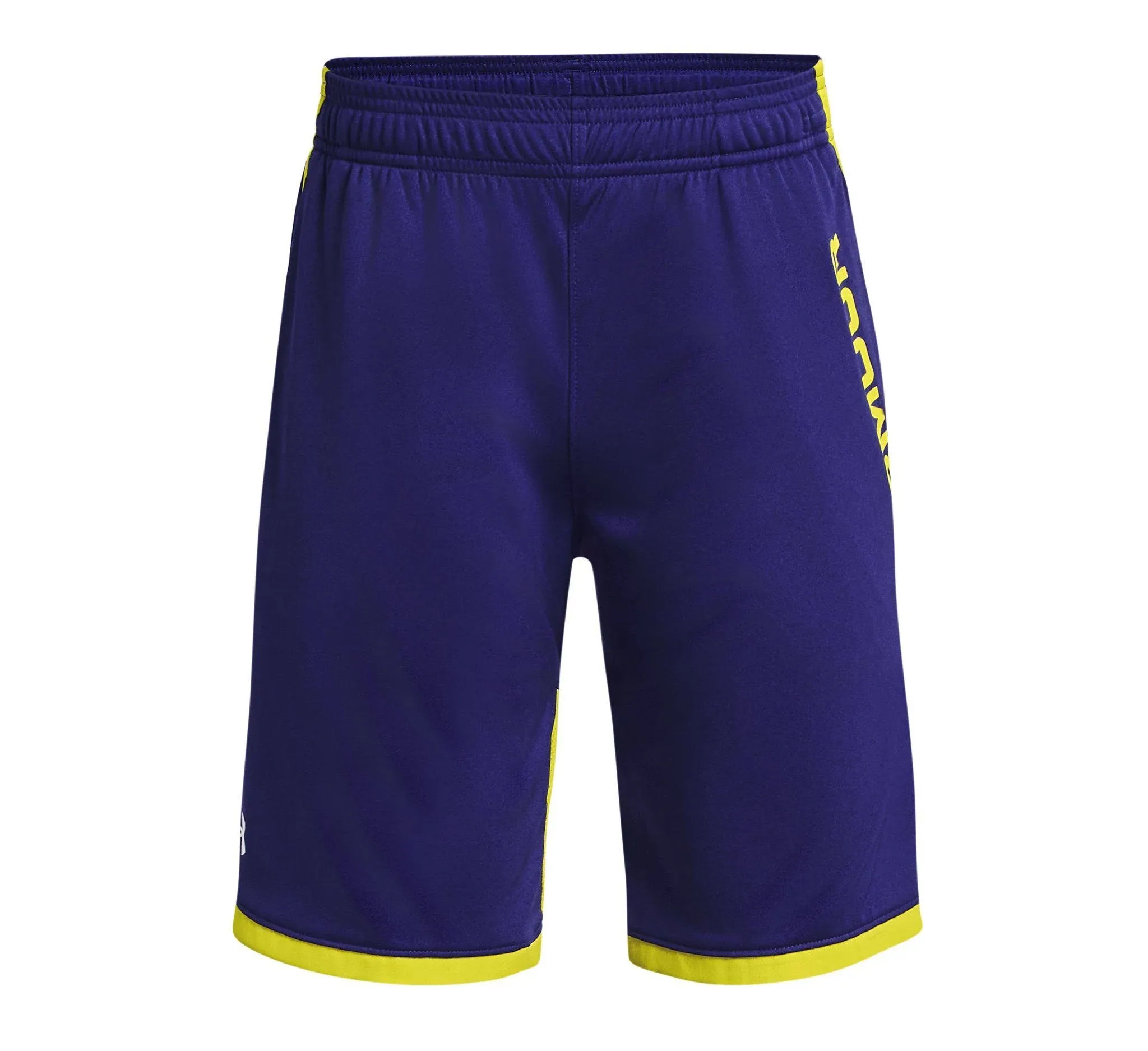 Under Armour Stunt 3.0 Shorts for Kids - Sonar Blue/Starfruit - XL