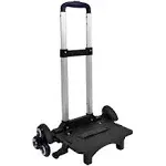 Ivyh Folding Hand Truck Backpack Trolley Portable Wheeled Luggage Cart