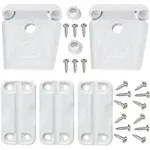 Igloo Cooler Plastic Parts Kit - 2 Latches, 3 Hinges, Latch Post & Screws