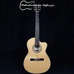 Ibanez Ga Series GA34STCE Thinline Solid Top Classical Acoustic-Electric Guitar