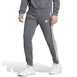 adidas Men's Essentials Fleece 3-Stripes Tapered Cuff Pants