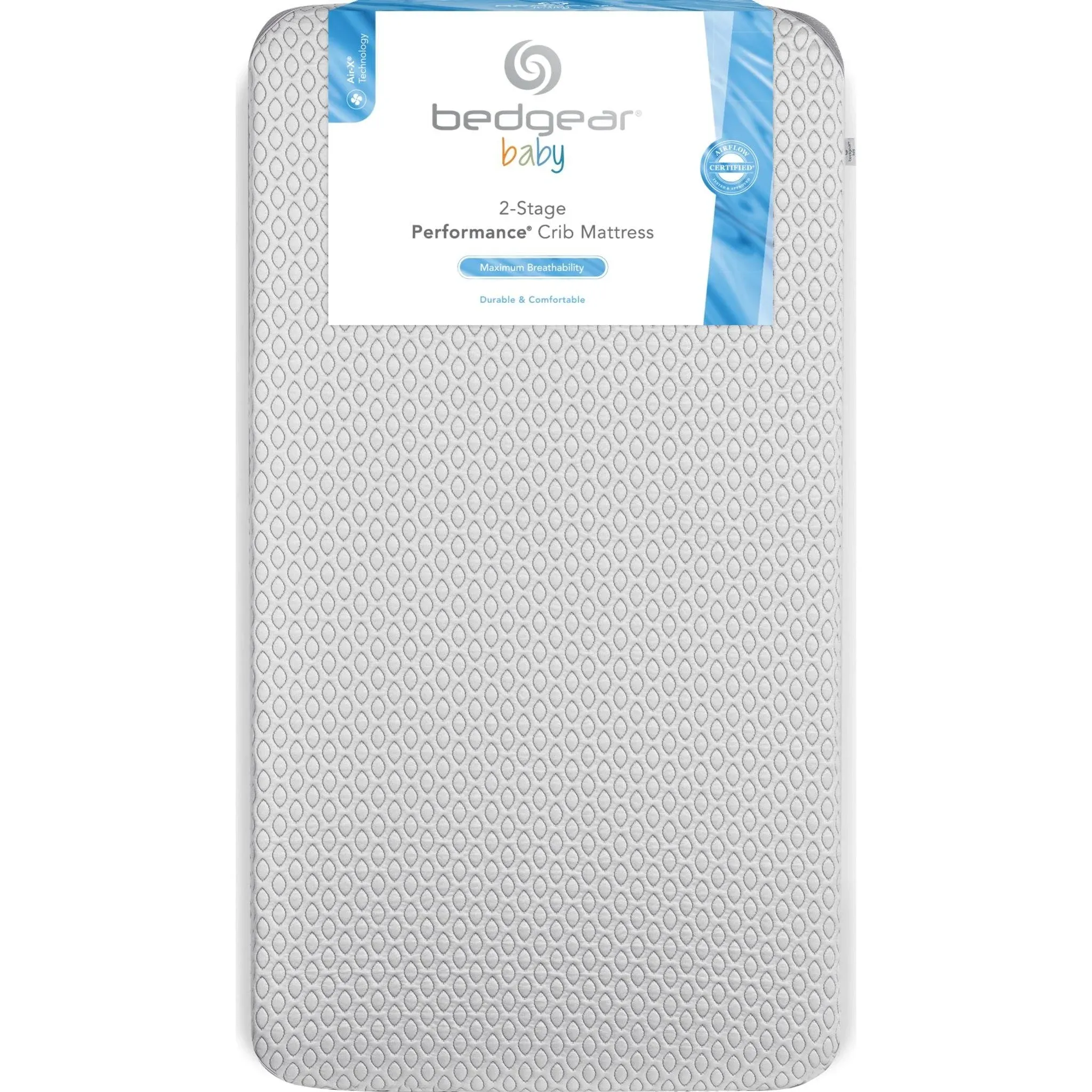 BedGear Air-X 2-Stage Crib Mattress