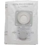 HEPA Dustless Technologies Wunderbag(8-10 Gallon)-Shop Vac Universal High Capacity Pre-Filter Bags for Wet Dry Vacuums, 2 Pack. Commercial, Contractor, Professional, Home use. Wet and Dry Vac